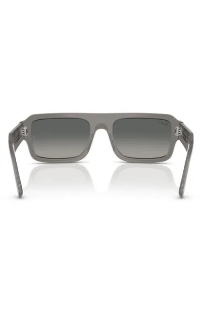 Ray Ban Ray-ban 56mm Rectangular Sunglasses