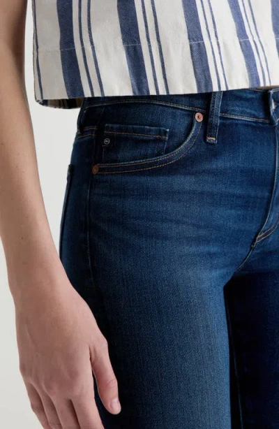 Ag Prima Low Rise Cigarette Ankle Jeans In Epilogue In Blue