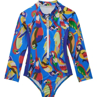 Roarsome Squawk The Parrot Rashguard Swimsuit