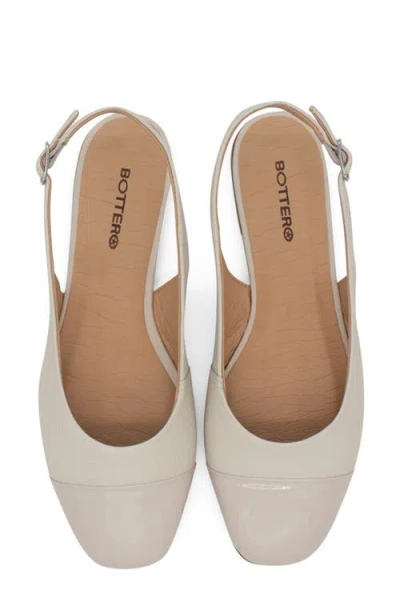 Bottero Botsamya Xxiv Slingback Flat In White