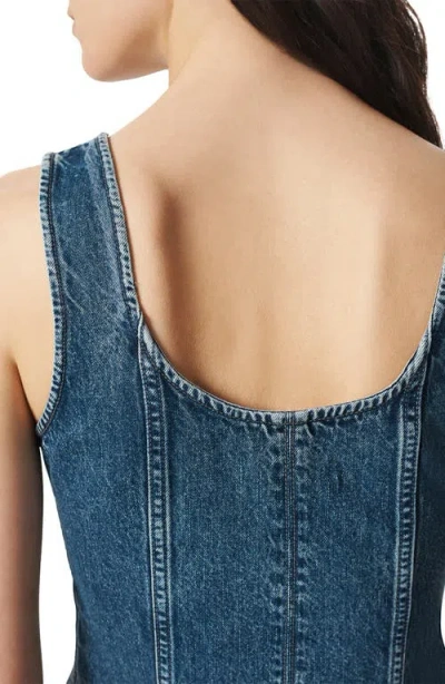 Rag & Bone Poppy Button-front Denim Top