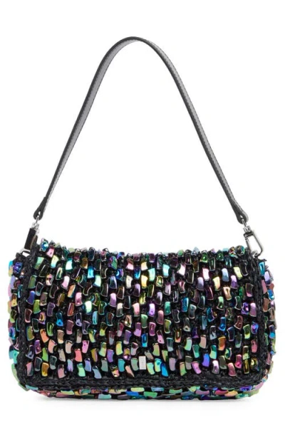 Staud Timmy Raffia Shoulder Bag