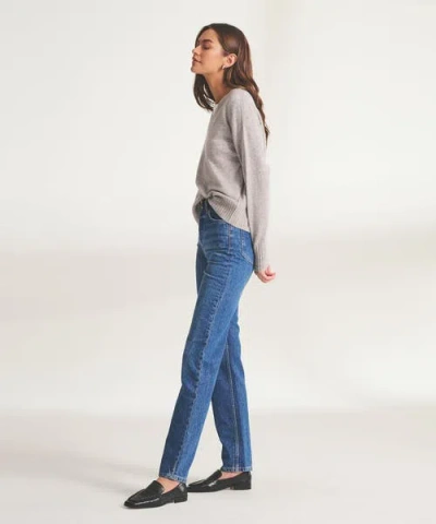 Naadam Signature Cashmere Classic V-neck Sweater In Cement