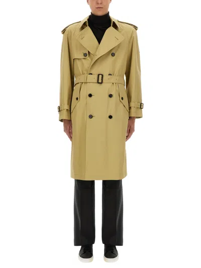 Burberry "highbury" Trench Coat In Green