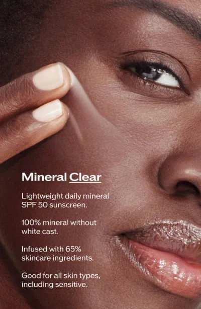 Shiseido Urban Environment Mineral Clear Sunscreen Spf 50 In Transparent