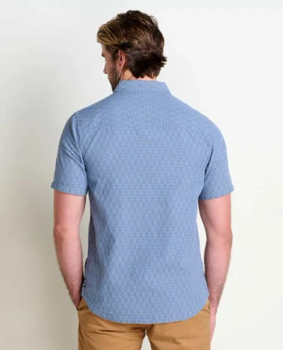 Toad And Co Toad & Co Harris Short Sleeve Shirt In Blue