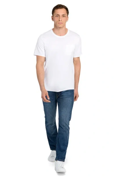 Wrk W.r.k Solid Reworked Slim Fit T-shirt In White