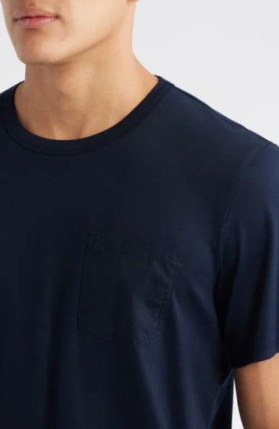 Wrk W.r.k Solid Reworked Slim Fit T-shirt In Blue