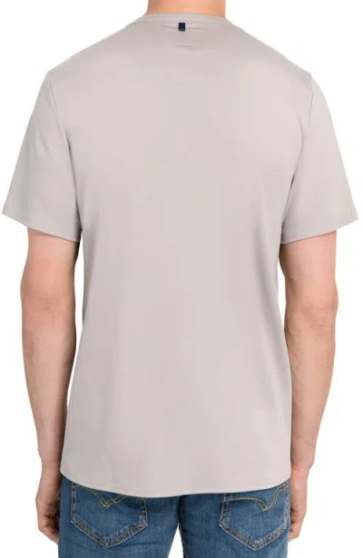 Wrk W.r.k Solid Reworked Slim Fit T-shirt In Gray