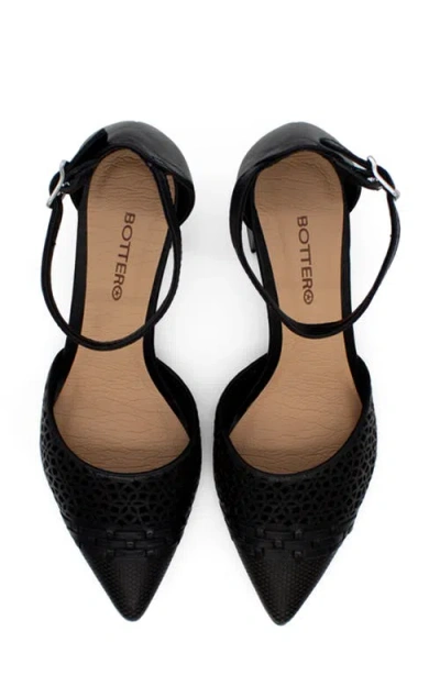 Bottero Botjanet Xxiii Ankle Strap Pointed Toe Pump