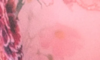 Mapalé Mapale Lace Trim Underwire Bra & Panties Set In Pink