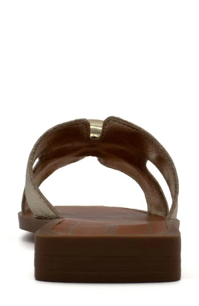 Bottero Cutout Slide Sandal