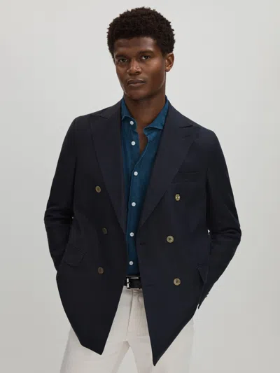 Oscar Jacobson Wool Double Breasted