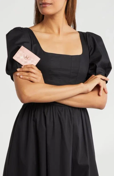 Sam Edelman Harper Monogram Faux Leather Card Case