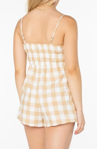 Roxy The Breakers Check Romper