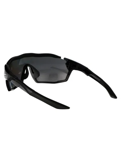 Nike Anthracite Gris Acetate Sunglasses In Black