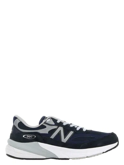 New Balance Blue Made In Usa 990v6 Sneakers In Blue