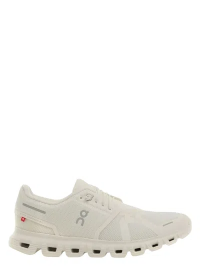 On Running Cloud 6 Lightweight Breathable Mesh Sneakers In Neutral