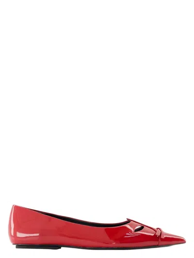 Marc Jacobs The Kat Pointed-toe Ballet Flats
