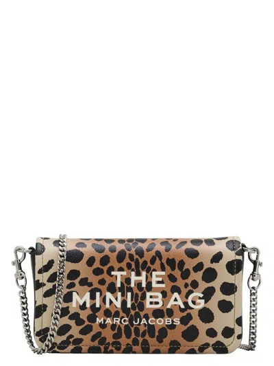 Marc Jacobs The Cheetah Chain Mini Bag In Black
