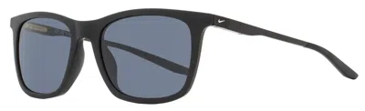 Nike Unisex Neo Sq Sunglasses Dv2375 010 Matte Black 54mm In Black