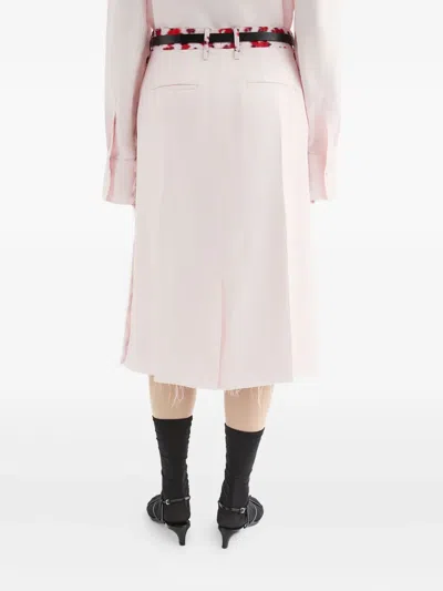 Jil Sander Floral-print Midi Skirt