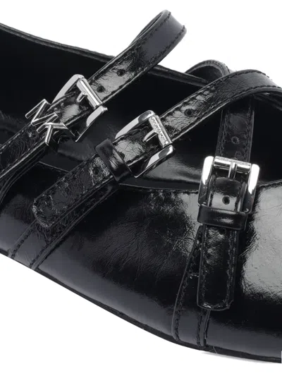 Michael Michael Kors Indy Flex Ballerina In Black