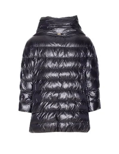 Herno Women Aminta Ultralight Down Jacket In Blue