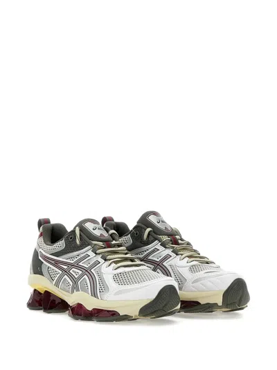 Asics Mesh Panelled Running Sneakers In Multi