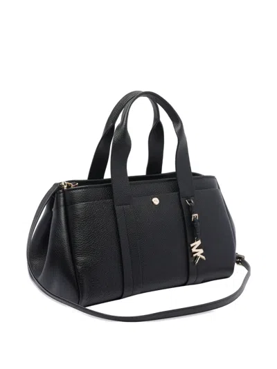 Michael Michael Kors Romee Double Handle Shoulder Bag In Black