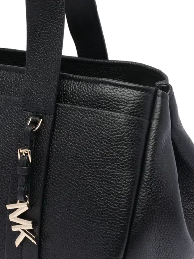 Michael Michael Kors Romee Double Handle Shoulder Bag In Black