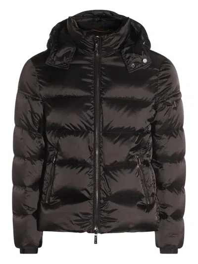 Moorer Padded Jackets With Hood And Side Pockets