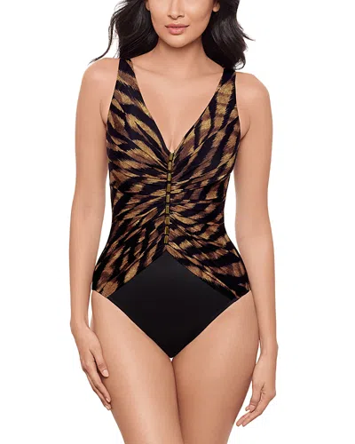 Miraclesuit Raya De Safari Charmer One Piece Swimsuit