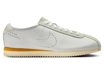 Pre-owned Nike Cortez Perforated Swoosh (women's) Sneakers In White/bronze/light Bone In Multi