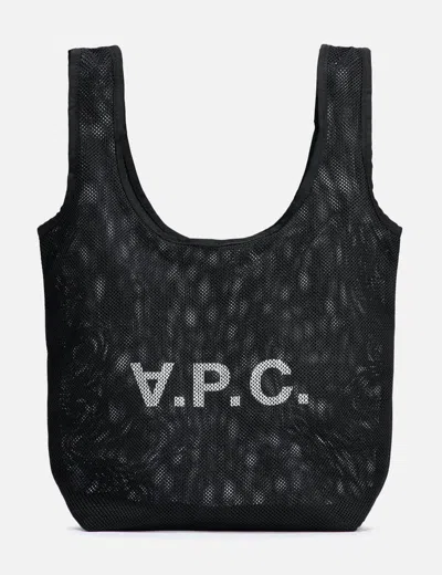Apc A.p.c. Rebound Shopper Bag In Black