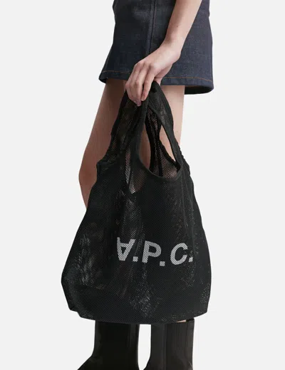 Apc A.p.c. Rebound Shopper Bag In Black