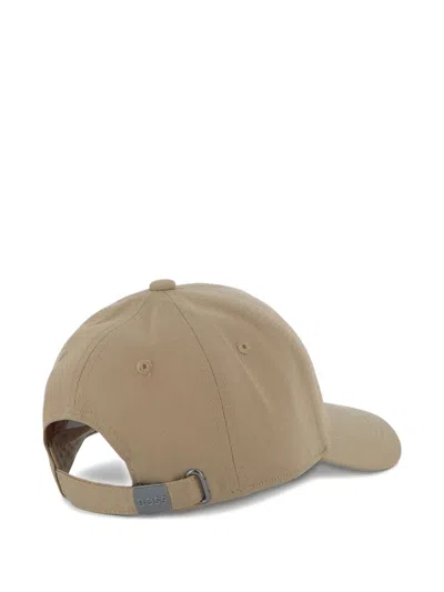 Bosswear Logo-embroidered Baseball Cap In Brown