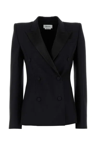 Alexander Mcqueen Women's Wool Blend Blazer