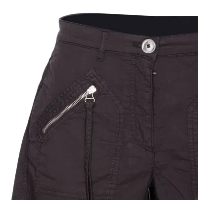 Pinko Teddy Shorts With Zipper And Pockets In Purple