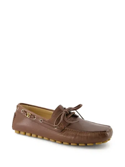 Valentino Shoes Man In Brown