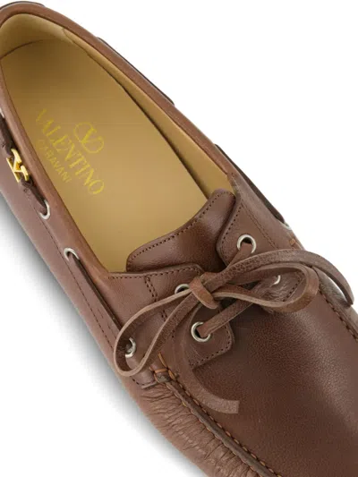 Valentino Shoes Man In Brown