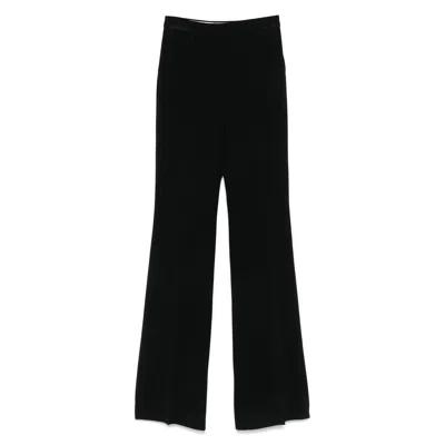 Max Mara Black Pants In Black
