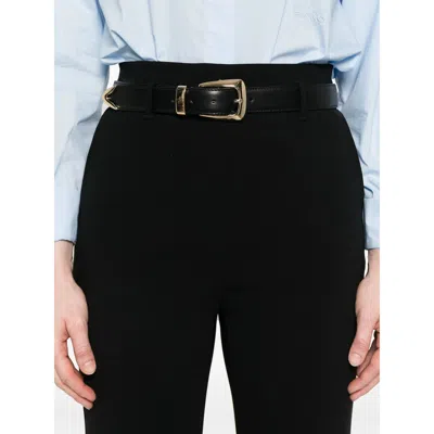 Max Mara Black Pants In Black