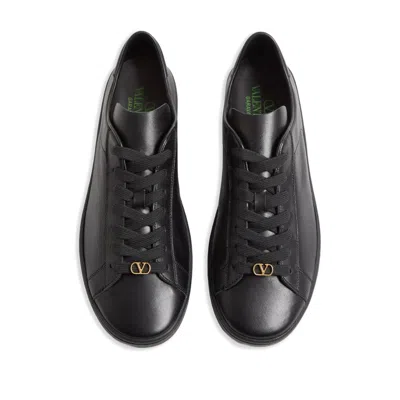 Valentino Royco Signature Brass Vlogo Low-top Sneakers