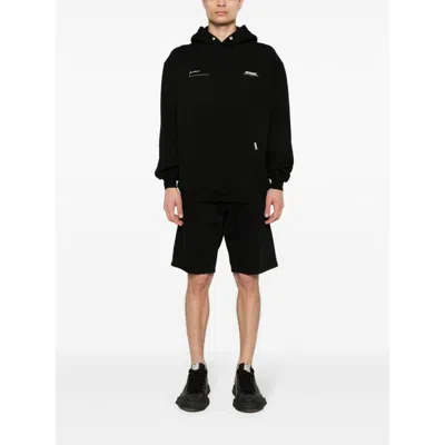 Represent 'patron Of The Club' Black Hoodie With Front And Back Logo Print