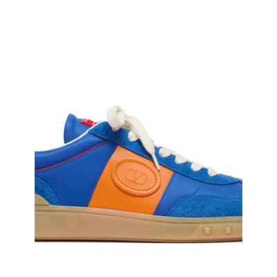 Valentino Multicolor Split Leather And Leather Upvillage Sneakers