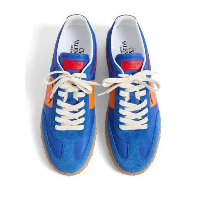 Valentino Multicolor Split Leather And Leather Upvillage Sneakers