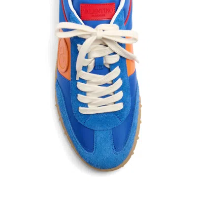 Valentino Multicolor Split Leather And Leather Upvillage Sneakers