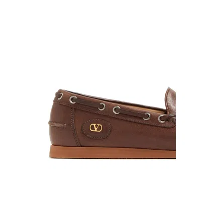 Valentino Garavani Palm Avenue Buffalo Boat Shoe