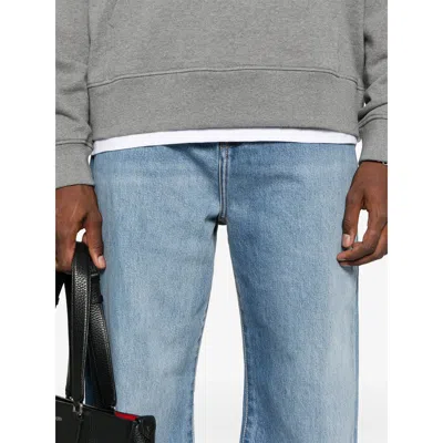 7 For All Mankind Wide Leg Mason Jeans In Multi